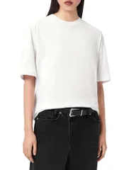 オールセインツ レディース トップス Tシャツ ALLSAINTS Fusetta Tee Optic White ホワイトのサムネイル