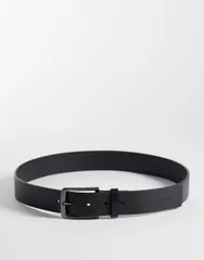 カルバンクライン レディース アクセサリー ベルト Calvin Klein pebble buckle belt 35mm Black ブラックのサムネイル