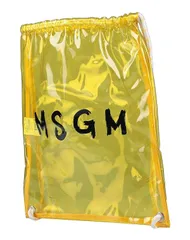 エムエスジイエム レディース バッグ バックパック・リュックサック MSGM バックパック Yellow イエローのサムネイル