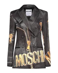 モスキーノ レディース アウター ジャケット・ブルゾン MOSCHINO テーラードジャケット Black ブラックのサムネイル