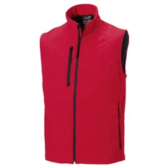 ラッセルアスレチック レディース アウター ジャケット・ブルゾン ジレ Russell Athletic Russell Mens 3 Layer Soft Shell Gilet Jacket Clのサムネイル