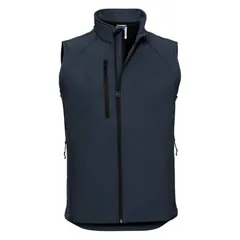 ラッセルアスレチック レディース アウター ジャケット・ブルゾン ジレ Russell Athletic Russell Mensoftshell Gilet French Navy ネイビーのサムネイル