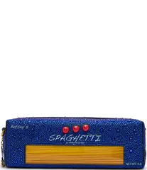 ベッツィジョンソン レディース バッグ Betsey Johnson Feelin Saucy Pasta Crossbody Bag Blue ブルーのサムネイル