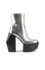 ユナイテッドヌード レディース シューズ ブーツ・レインブーツ United Nude Stage Boot Silver シルバーのサムネイル
