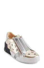 カール ラガーフェルド レディース シューズ スニーカー KARLAGERFELD PARIS Mavise Sneaker Gold Silver ゴールドのサムネイル