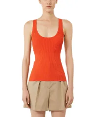 マックスマーラ レディース トップス タンクトップ ニット Max Mara Mxmghiro Knitank Coral コーラルのサムネイル