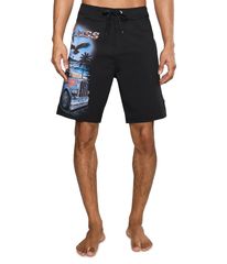 Hurley Men's Swimwear Half Pants/Shorts Hurley Phantom Eco Haulin Glass Boardshorts 20 Black