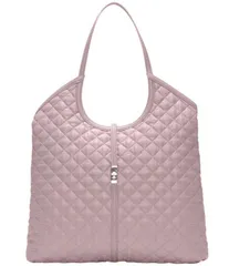 エムジーウォレス レディース バッグ キルティング MZ Wallace Astor Large Quilted Turnlock Tote Bag Quailのサムネイル