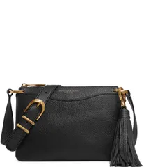 ダナキャラン レディース バッグ Donna Karan Glenwood Crossbody Bag BlackGold ブラックのサムネイル
