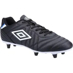 アンブロ レディース シューズ スニーカー ブーツ Umbro Mensoft Ground Football Boots Black And White ホワイトのサムネイル