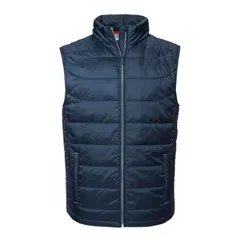 ラッセルアスレチック レディース アウター ジャケット・ブルゾン Russell Athletic Russell Mens Nano Padded Body Warmer French Navy ネのサムネイル