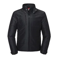 ラッセルアスレチック レディース アウター ジャケット・ブルゾン Russell Athletic Russell Mens Cross Padded Jacket Black ブラックのサムネイル