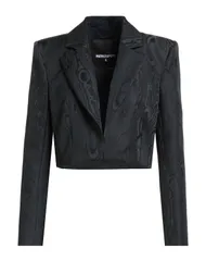 パトリツィア ペペ レディース アウター ジャケット・ブルゾン テーラードジャケット PATRIZIA PEPE Black ブラックのサムネイル