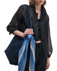 ラグアンドボーン レディース アウター ジャケット・ブルゾン rag bone Jolene Organza Jacket Black ブラックのサムネイル