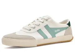 ゴラ レディース シューズ スニーカー Gola Badminton Off WhiteSurfEvergreen オフホワイトのサムネイル