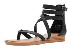 ブローフィッシュマリブ レディース シューズ サンダル Blowfish Malibu Adrian Thong Sandals Black Smooth ブラックのサムネイル