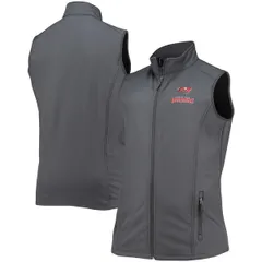 ダンブルック メンズ アウター ベストール Mens Dunbrooke Charcoal Tampa Bay Buccaneers Big Tall Archer Softshell FullZipのサムネイル