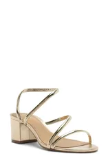 アレッツォ レディース シューズ サンダル アンクル Arezzo Mikaylankle Strap Sandal Platinoのサムネイル