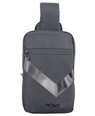 ポニー メンズ バッグ Pony Mens Dave Crossbody Bag Black ブラックのサムネイル
