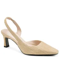 カール ラガーフェルド レディース シューズ パンプス KARLAGERFELD PARIS Womensheenz Slingback Pumps Natural Raffiaのサムネイル
