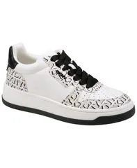 ダナ キャラン ニューヨーク レディース シューズ スニーカー レース DKNY Womens Autumn LaceUp Sneakers MarshmallowBlack Logo ブラックのサムネイル