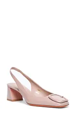 サントーニ レディース シューズ パンプス Santoni Womens Lemon Patent Sling Back PINKP29 ピンクのサムネイル