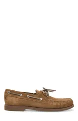 ジャンヴィト ロッシ メンズ シューズ スニーカー Gianvito Rossi Vande Mocassin Men Brown Suede Leather ブラウンのサムネイル