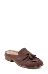 アース レディース シューズ ヒール Earth Everettassle Mule Women DARK BROWN ブラウンのサムネイル