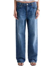 エージー レディース ボトムス デニムパンツ ジーンズ AG Billie High Rise Straight Jeans in American Rivieramerican Rivieraのサムネイル