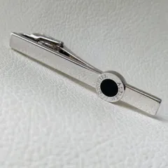 925 silver dunhill ダンヒル オニキス ネクタイピン シルバー シンプル サークルのサムネイル