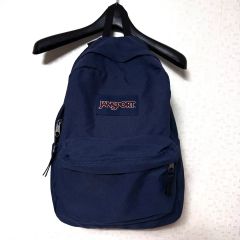 JANSPORT リュック ヴィンテージ 90s スエード底 ネイビー - メルカリ