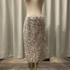 要S　【東あずま店　併売品】　モガ　MOGA　総柄　大きいサイズ　skirt　スカート　long　ロング　お呼ばれ　デート　オフィスカジュアル　食事会　ウォッシャブル　ストレッチ　15号のサムネイル