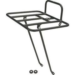ADEPT Bicycle Luggage Rack, Transporter Front Rack, Black CAF02400