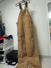 1980s Carhartt duck overall エプロン付き - メルカリ