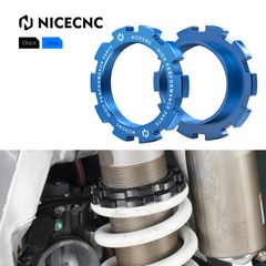 NICECNC 야마하 YZ125 YZ250 YZ250F YZ450F WR250F WR450F 대응 리어 쇼크 스프링 시트＆가이드 알루미늄제
