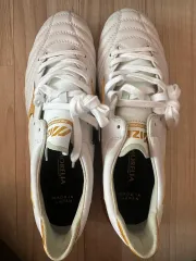 ミズノ モレリア サッカーシューズ 白 GOLD Made in Japan260のサムネイル