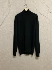 OS / RICK OWENS リックオウエンス ラバ ウール タートルネック ニットのサムネイル