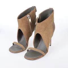 38 / RICK OWENS リックオウエンス ダスト スウェード ハイヒールのサムネイル