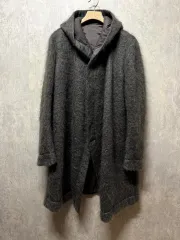 50 / RICK OWENS リックオウエンス モヘア フード コートのサムネイル