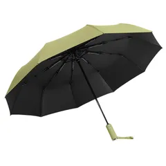 晴雨兼用 折り畳み傘 軽量 丈夫 折りたたみ傘 ワンタッチ自動開閉 日傘 uvカット 100 遮光 折り畳み 逆さ傘 折りたたみ 傘 大きい 雨傘 おりたたみ傘 メンズ 日傘兼用雨傘 レディース 晴雨兼用傘 folding umbrella 9101 (グリーのサムネイル