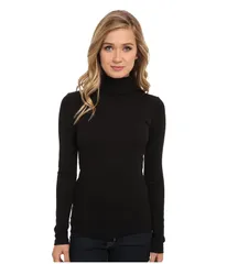スプレンディット レディース トップス シャツ タートルネック Splendid 1x1 Classic Long Sleeve Turtleneck Black ブラックのサムネイル
