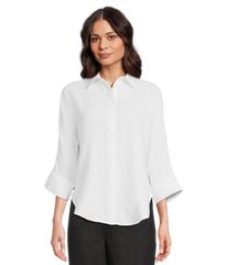 메이드 웰 레이디스 탑스 셔츠 Madewell Oversized Kelsea Shirt White 화이트