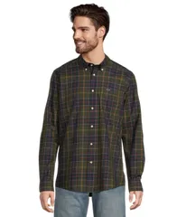 バブアー メンズ トップス シャツ Barbour Wetheram Tailored Tartan Shirt Classic Tartanのサムネイル