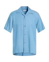 サンドロ メンズ トップス シャツ SANDRO 無地シャツ Light Blue ブルーのサムネイル