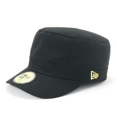 [뉴에라] 밀리터리 워크 캡 모자 블랙/골드 7 1/4 WM-01 DUCK BLK/GLD 23J