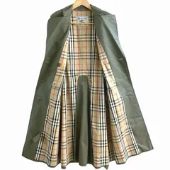 Burberrys バーバリー  裏ノバチェック トレンチコート  レディース 9A4 胸囲82 腰囲92 身長165のサムネイル