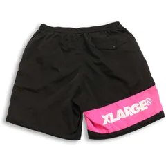 XLARGE エクストララージ 春夏★ ロゴ プリント 切替 メッシュ ショート パンツ Sz.M メンズのサムネイル