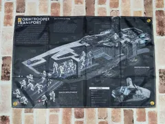 布製 壁掛け 映画ポスター　ストームトルーパー・トランスポート:輸送船 （スター・ウォーズ） 90㎝×60㎝　D07-27/MON