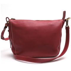 COACH コーチ レザー ワンショルダーバッグ ボルドー ゴールド金具