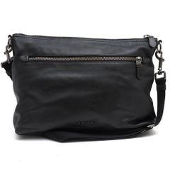 ✨️極美品✨️ヒロフ ヴィータ レザーショルダーバック シボ革 Hロゴ